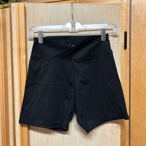 black biker shorts